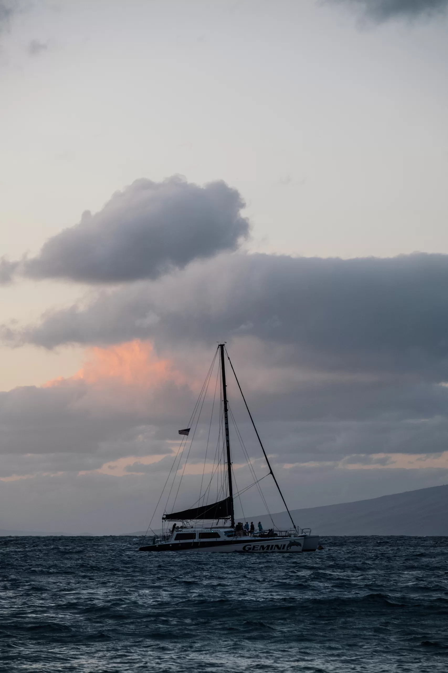 Catamaran at Ka'anapali Beach