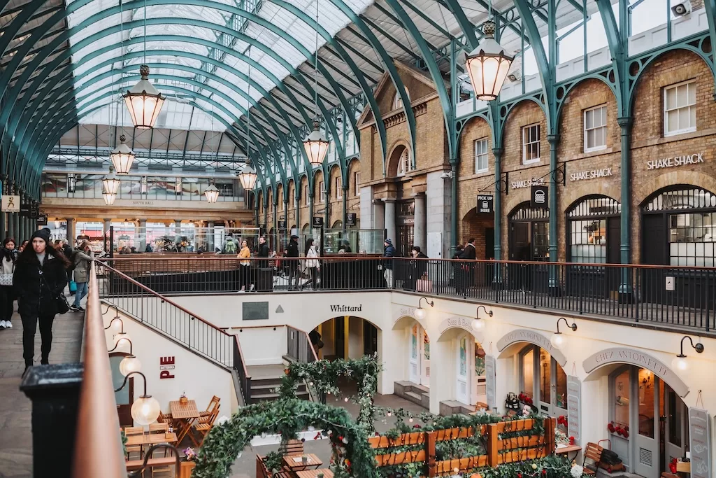 Covent Garden. Best instagrammable spots in London