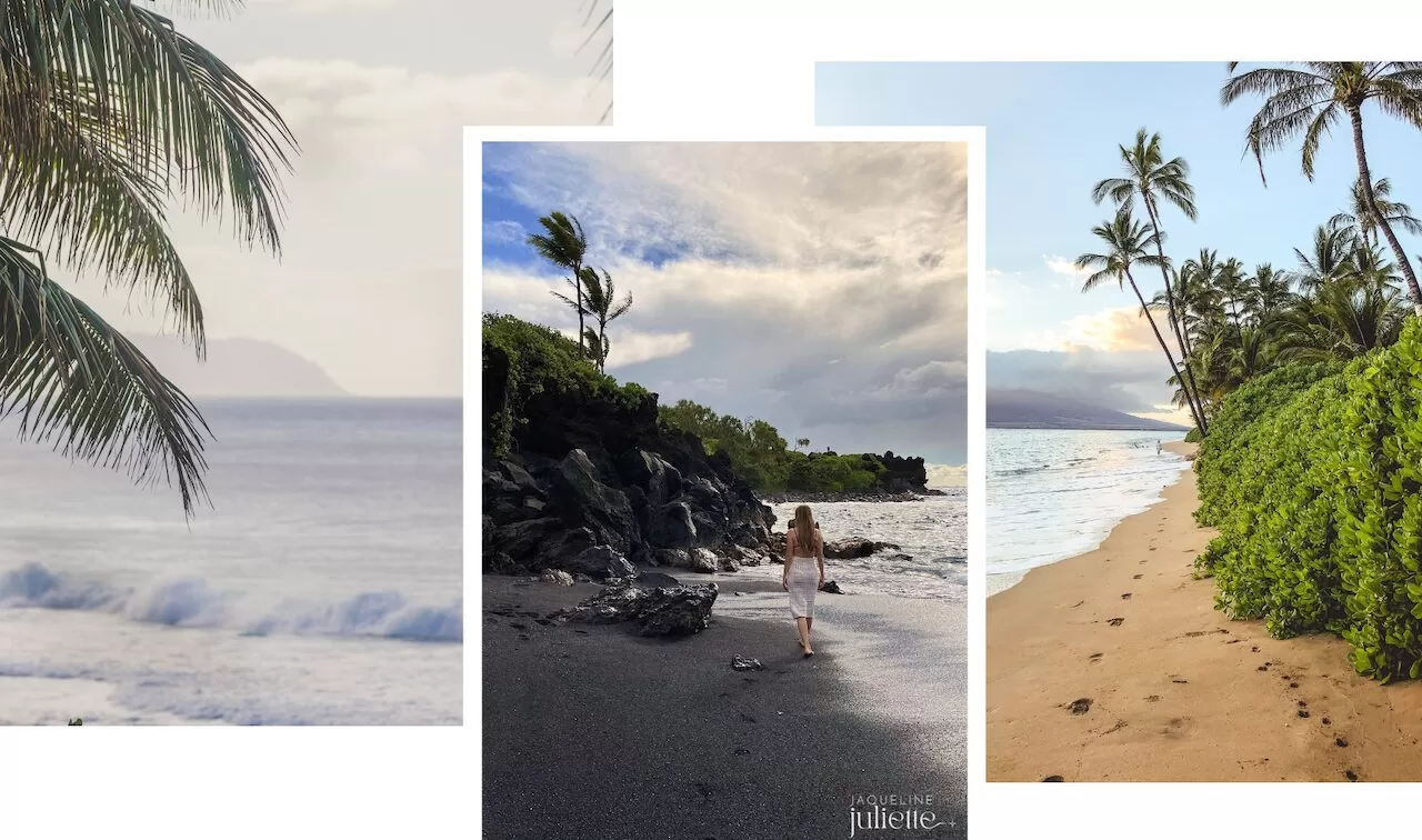 pinit Best beaches in Maui, Hawaii for amazing pictures. Black sand beach