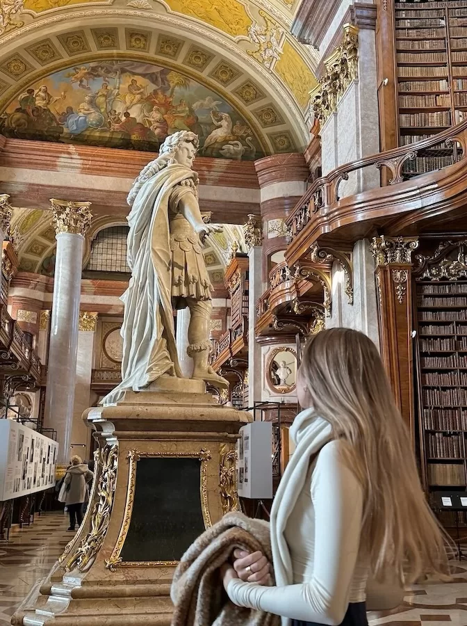 most instagrammable spots in Vienna, Austrian National Library State Hall