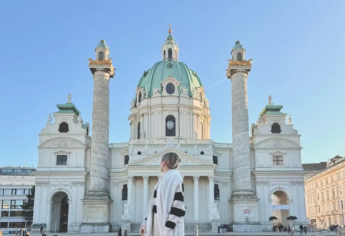 most instagrammable spots in Vienna, St. Charles' Church / Karlsplatz