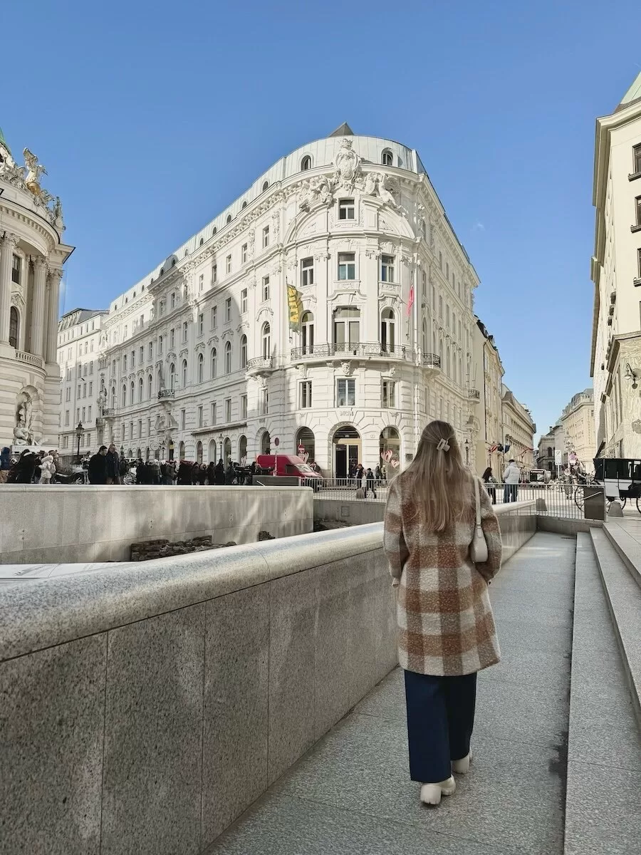 instagrammable spots in Vienna, Michaelerplatz