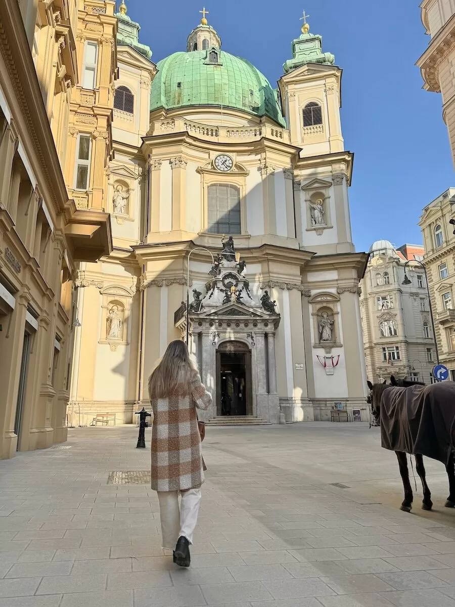 most insagrammable spots in Vienna, St. Peter's Church