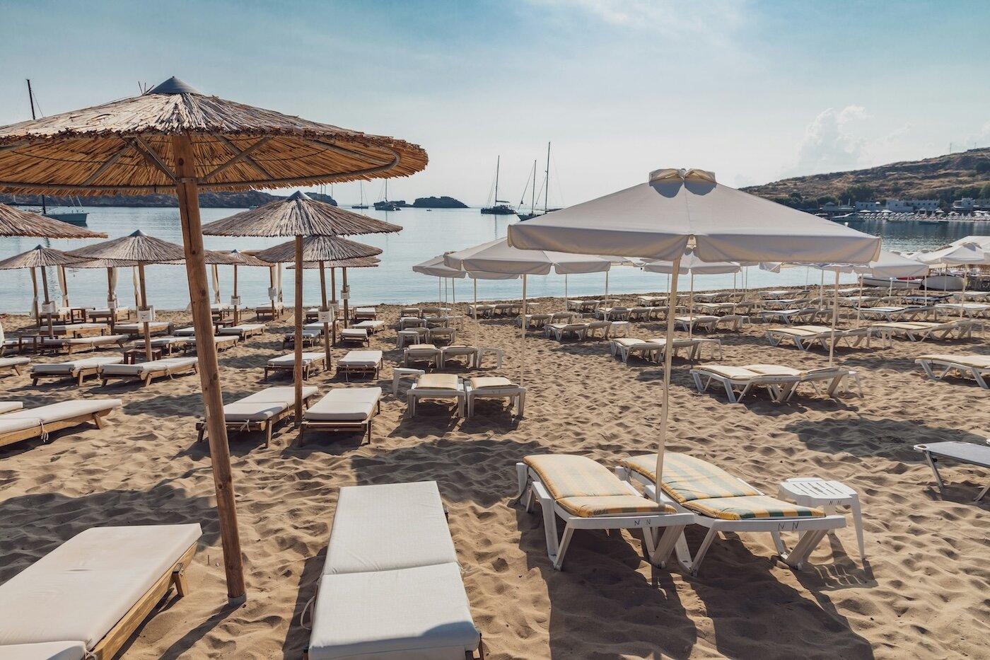 Lindos Beach, best beaches in Rhodes