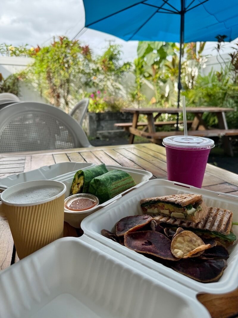 vegan in Big Island Hawaii