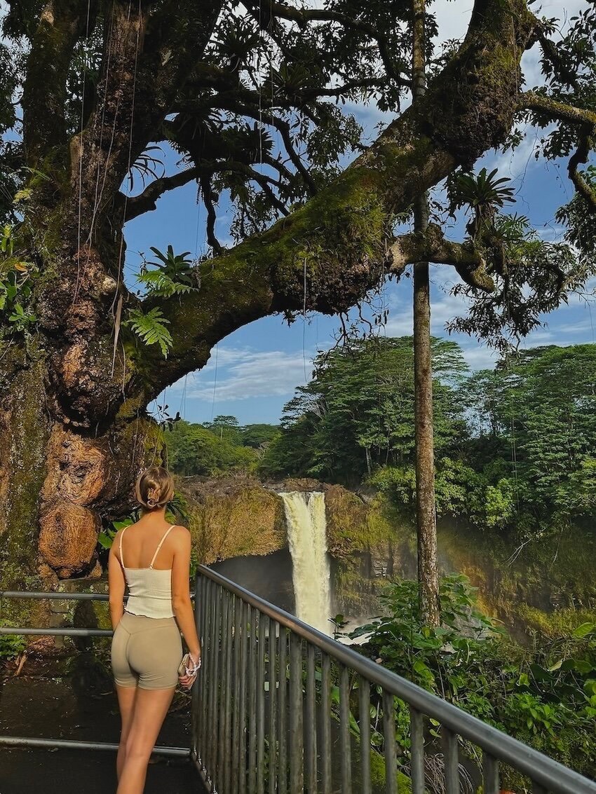 Rainbow Falls in Hilo, Big Island