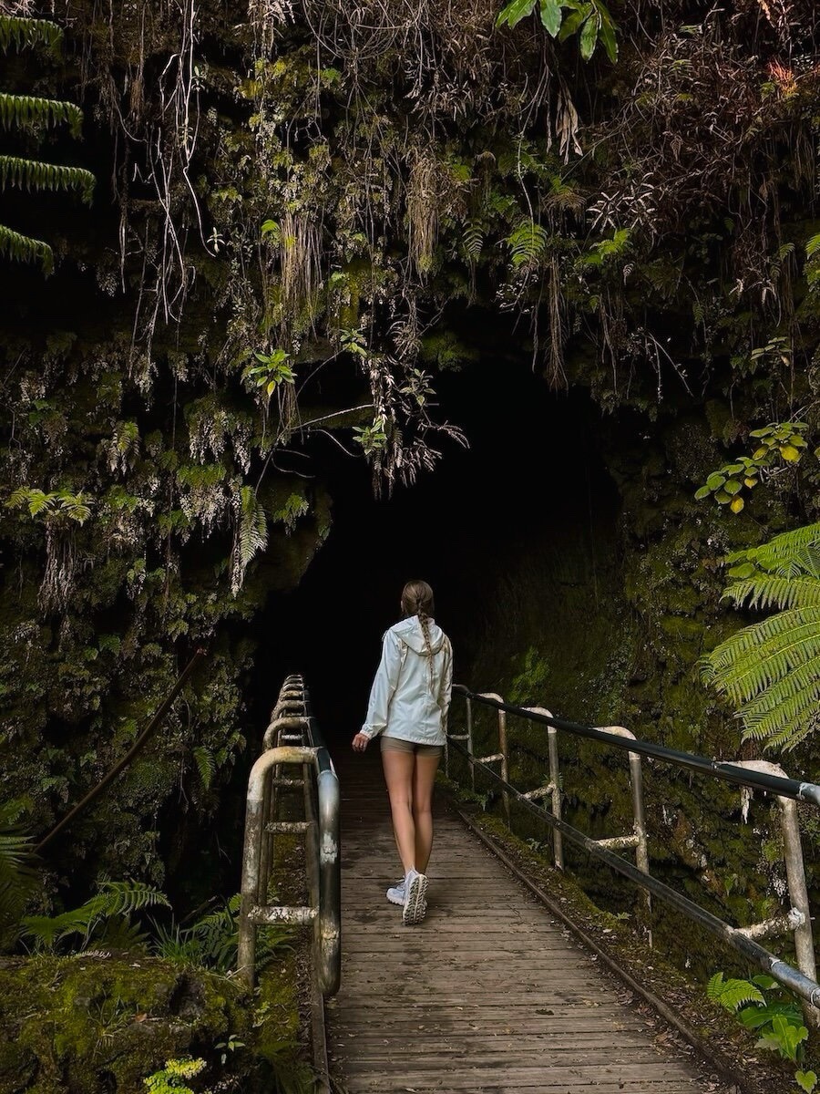 most instagrammable spots in Big Island Hawaii, Thurston Lava Tube, Volcano National Park