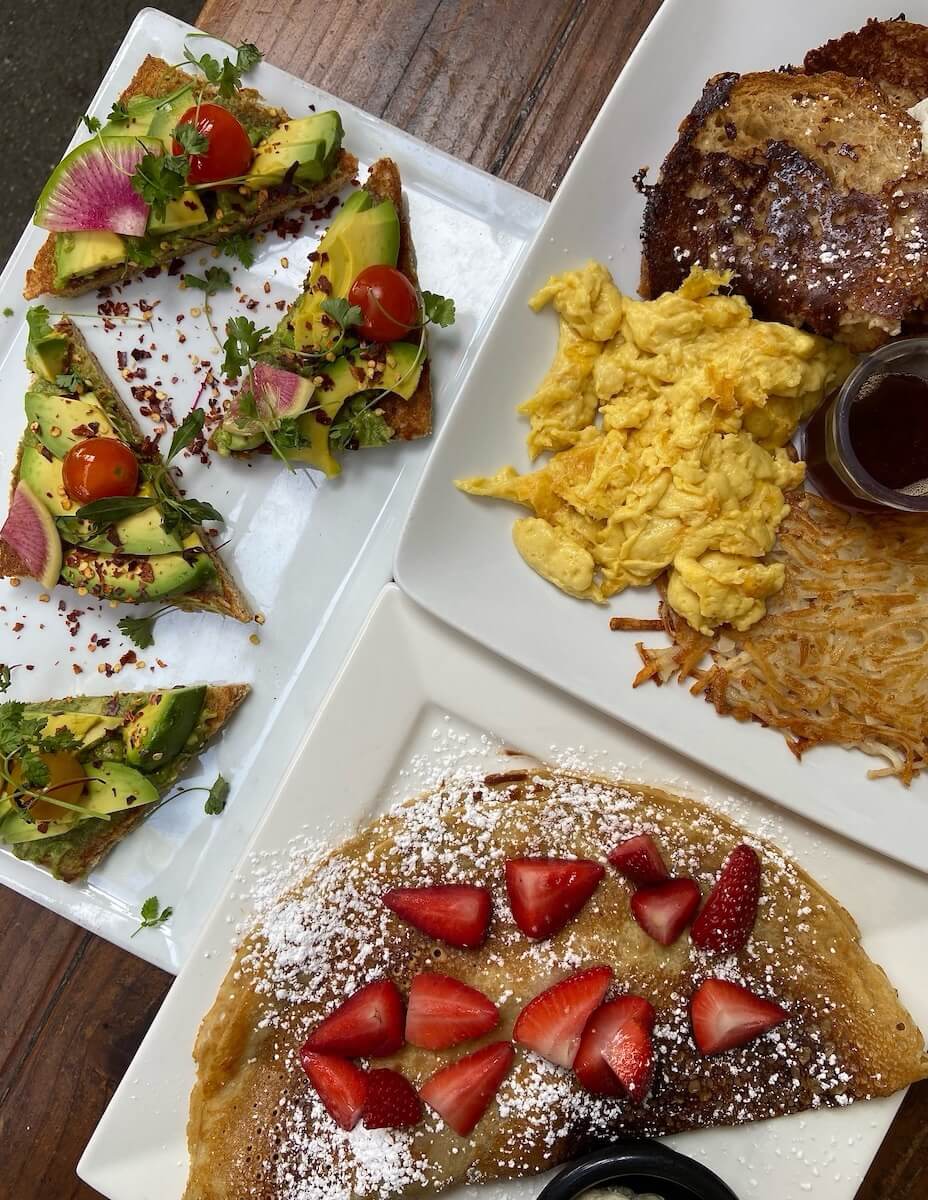 Best vegan food in L.A. Plant-based food in Los Angeles, California. Vegan breakfast spots